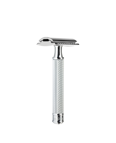TRADITIONAL Closed Comb Safety Razor - Chrome