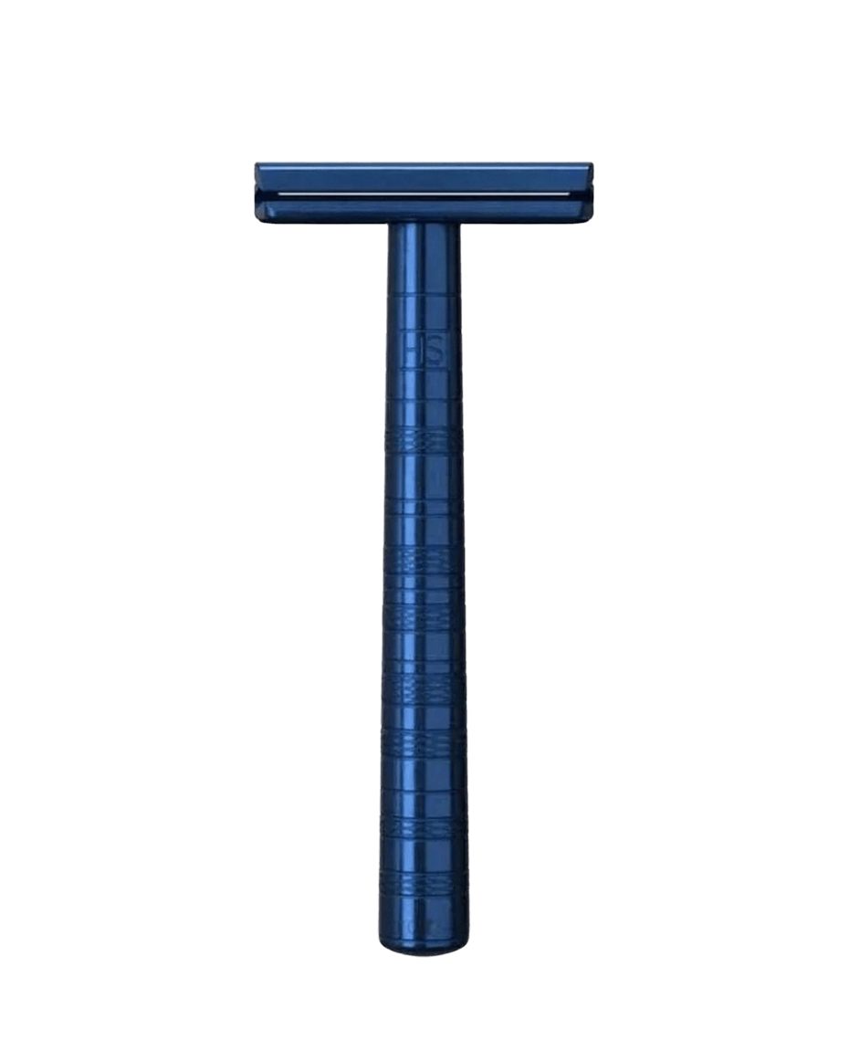 Henson Shaving | AL13 Closed Comb Safety Razor - Steel Blue