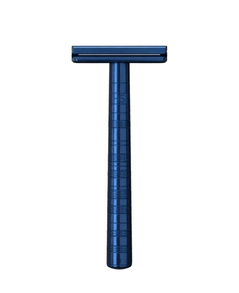 AL13 Closed Comb Safety Razor - Steel Blue