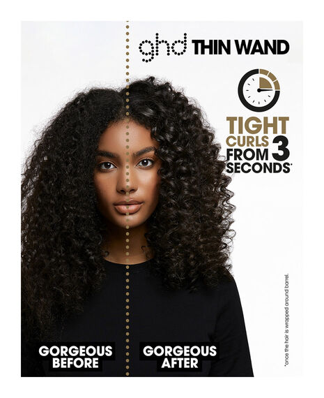 curve thin wand hair curler