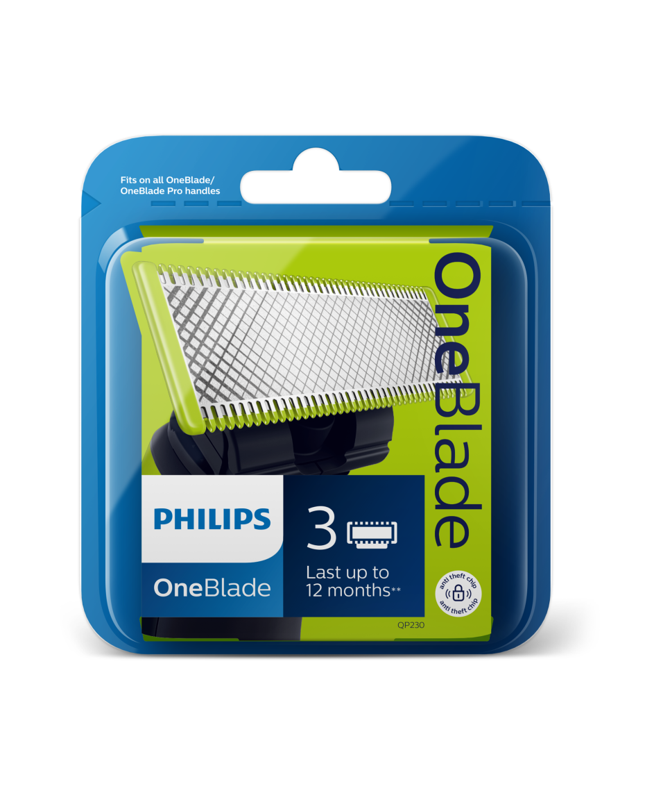 Philips OneBlade Replacement Blade 3pk Shaver Shop