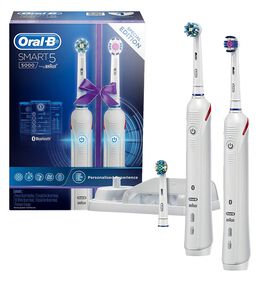 Smart 5000 Electric Toothbrush with 2 Handles