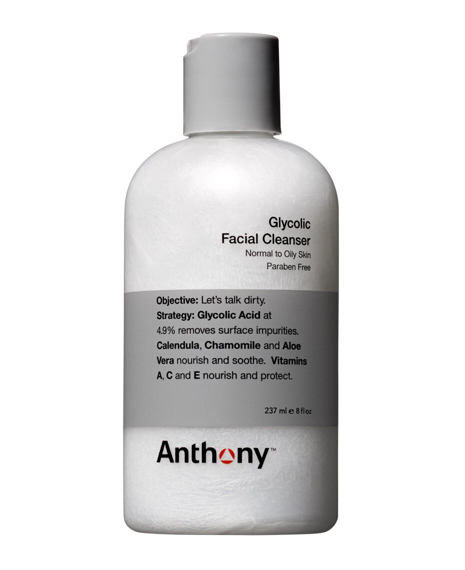 anthony for men glycolic facial cleanser