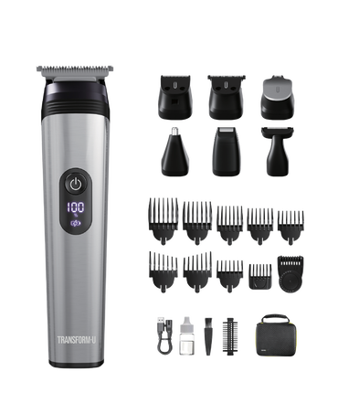 Stainless Steel sUper-close+ Trimmer - Silver