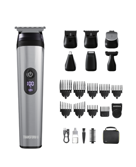 Stainless Steel sUper-close+ Trimmer - Silver