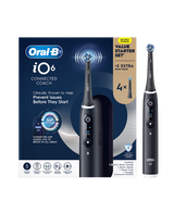 iO6 Electric Toothbrush Starter Set - Black