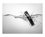 Waterproof Lithium-Ion Stainless Steel Grooming Kit - Black