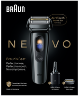 NEVO Wet & Dry Electric Shaver with 7-in-1 Care System & Extra Shaver Head
