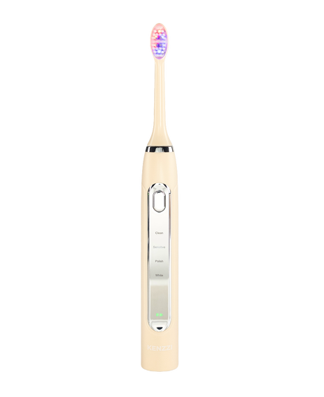 LED Whitening Sonic Electric Toothbrush - Sand