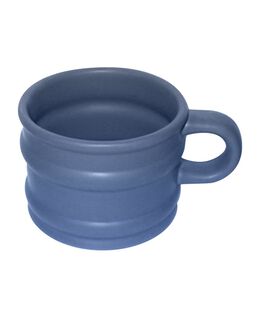 Open Shave Mug Blue