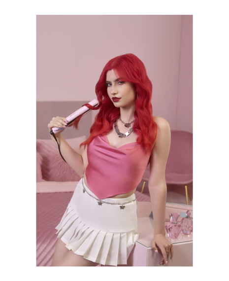 original hair straightener limited edition ID collection - soft pink