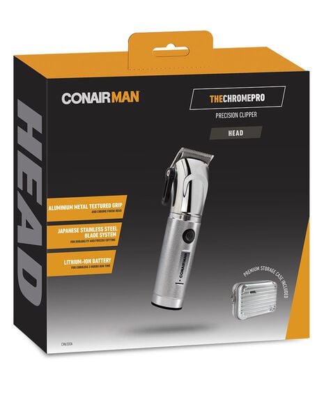 The Chrome Pro Precision Hair Clipper
