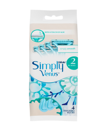 Simply Venus Razor 4 Pack