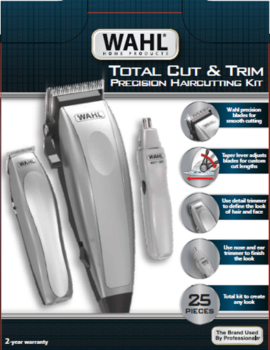 wahl ear trim guide how to use