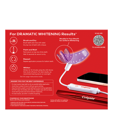 Optic White FlexLight LED Teeth Whitening Kit