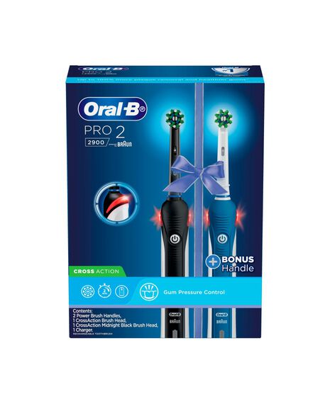 Pro 2 2000 Electric Toothbrush with 2 Handles
