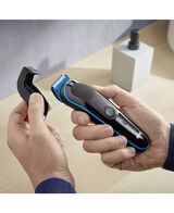 Male Grooming Kit 7-in-one Face/Body Trimmer with free Gillette Manual Shaver