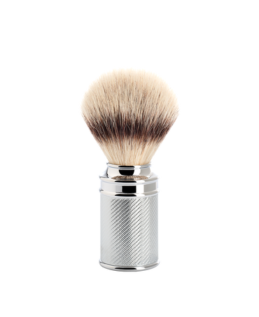 TRADITIONAL Silvertip Fibre Shaving Brush - Chrome
