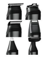 Stainless Steel sUper-close+ Trimmer - Black