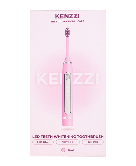 LED Whitening Sonic Electric Toothbrush - Guava