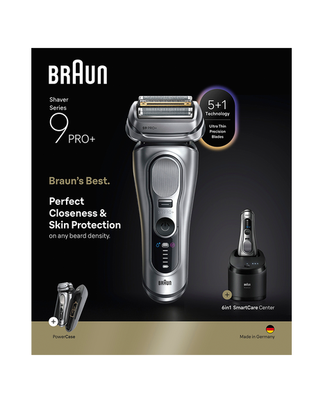 Series 9 PRO+ Wet & Dry Electric Shaver with 6-in-1 SmartCare Center & PowerCase