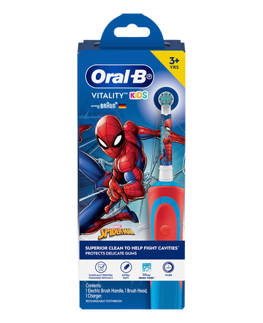 Kids Vitality Marvel Spider-Man Electric Toothbrush