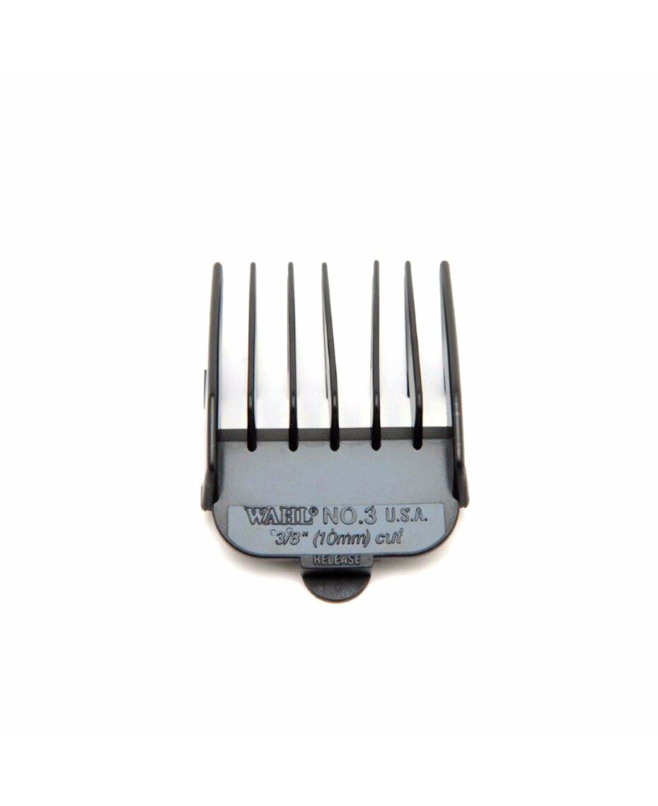 wahl hair clipper comb sizes