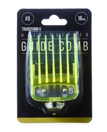 Hair Clipper Guide Comb #5 - 16MM - Yellow