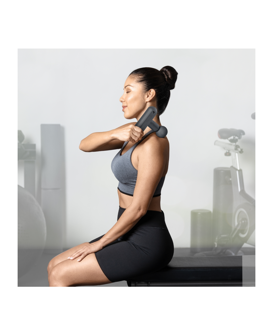 Sharper Image PowerBoost™ Move Mini Percussion Massage Gun Shaver Shop