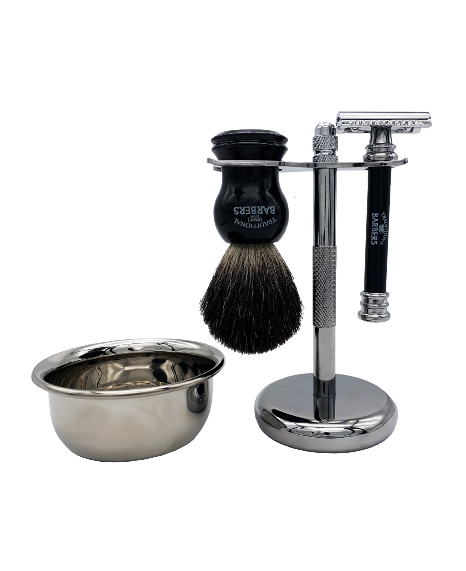Wahl Traditional Barbers 4 Piece Classic Shave Set Shaver Shop