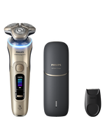 Series i9000 Prestige Ultra Wet & Dry Electric Shaver with UV Power Case