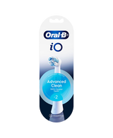 iO Advanced Clean Brush Head Refills 2 Pack - White