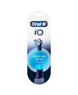iO Advanced Clean Brush Head Refills 2 Pack - Black
