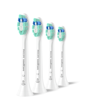 Sonicare C2 Plaque Control Brush Head Refills 4 Pack - White