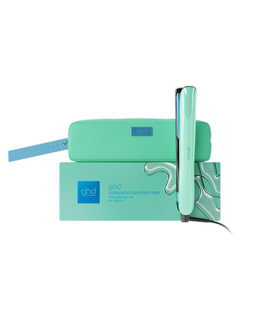 Gold Hair Straightener in Jelly Mint - Limited Edition