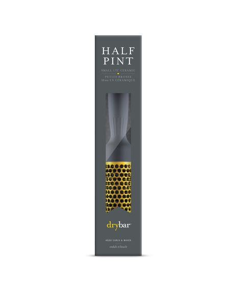 Half Pint Small Round Ceramic Hair Brush