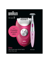 Silk-épil 3 Corded Epilator with Bikini Trimmer