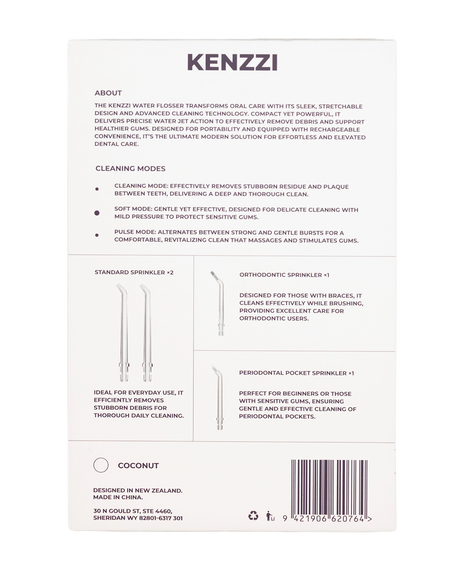 Portable Water Flosser - Coconut