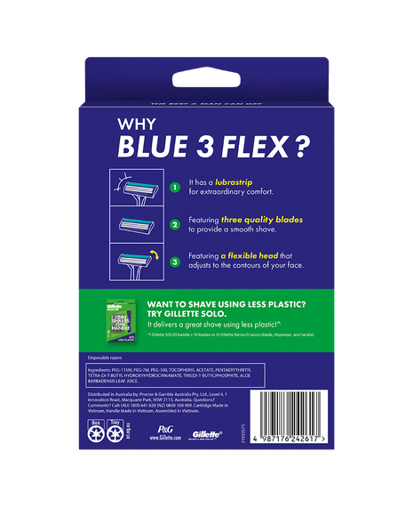 Blue 3 Razor 24 Pack