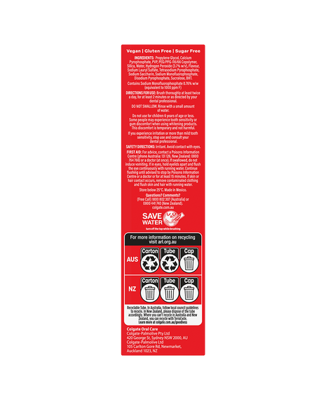 Optic White Renewal Lasting Fresh 3% Toothpaste - 85g