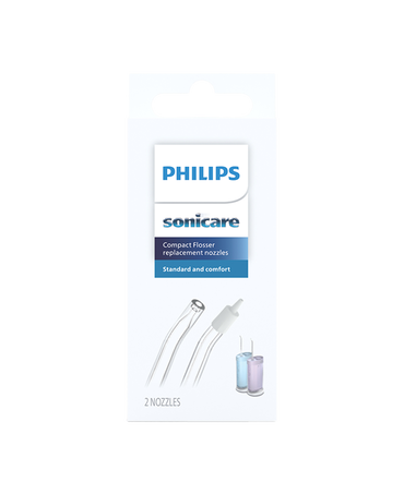 Sonicare Compact Flosser 1000 Replacement Nozzles 2 Pack