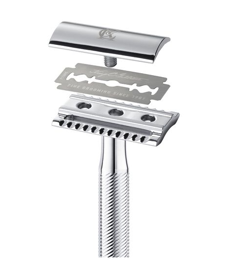 Double Edge Safety Razor & 5 Razor Blades