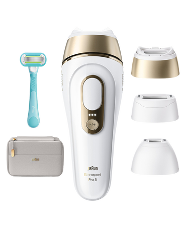 Silk-expert Pro 5 IPL Hair Removal Device with 3 Heads