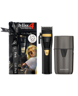 FX Lithium Clipper & UV Single Foil Shaver Duo Pack - Black