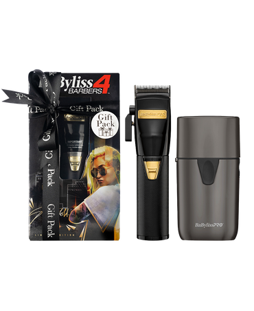 FX Lithium Clipper & UV Single Foil Shaver Duo Pack - Black