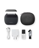 5-Blade Wet & Dry Compact Electric Shaver - Black