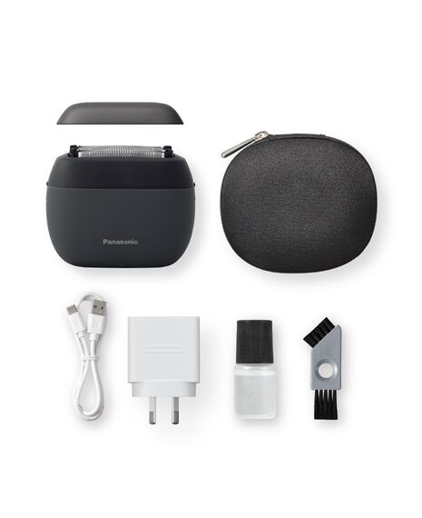 5-Blade Wet & Dry Compact Electric Shaver - Black