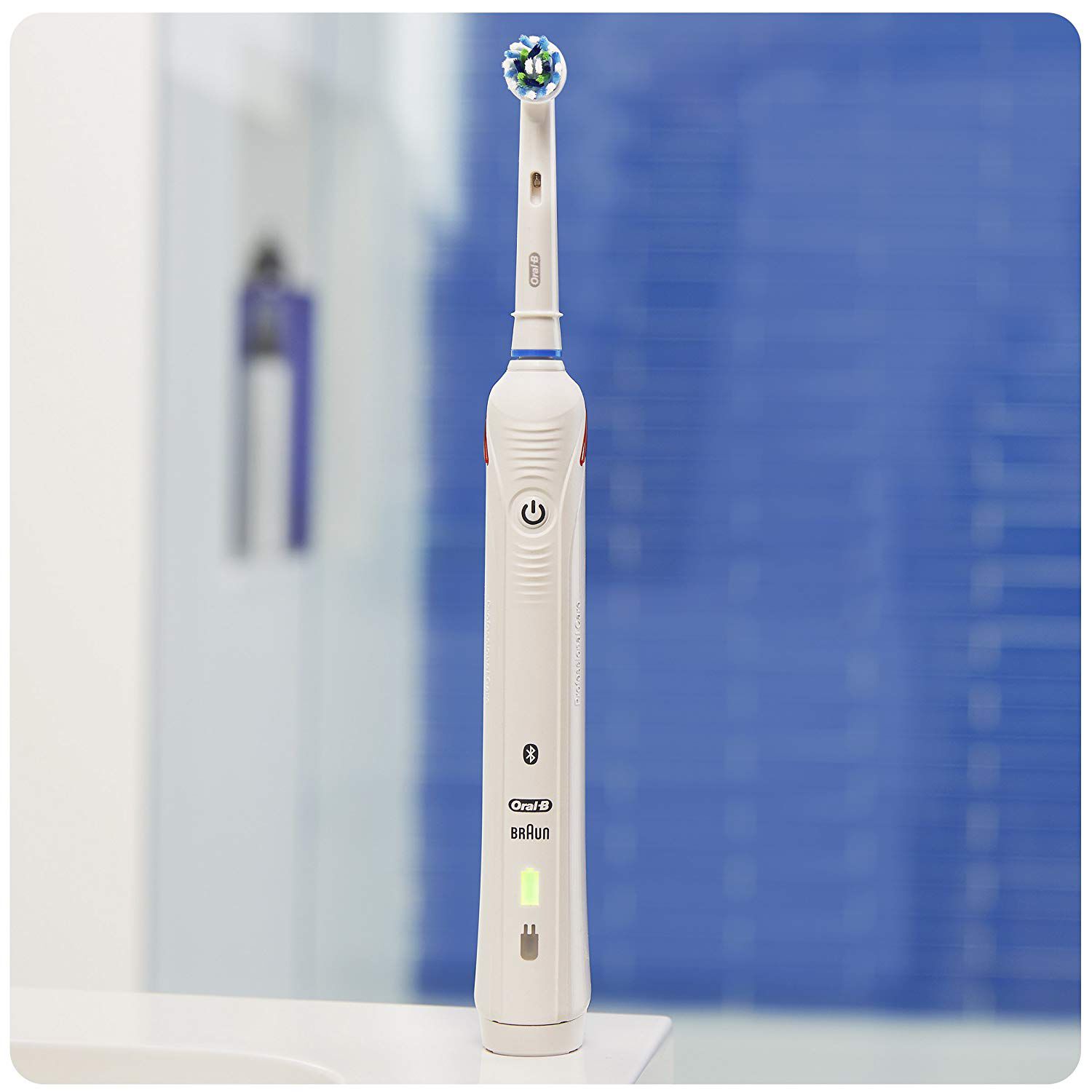 Oral-B Smart 4 4000N CrossAction Electric /& Bluetooth Toothbrush  By Braun