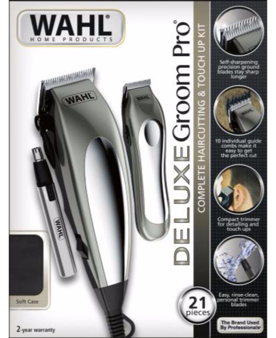 wahl clipper deluxe groom pro