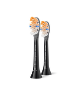 Sonicare A3 Premium All-in-One Brush Head Refills 2 Pack - Black